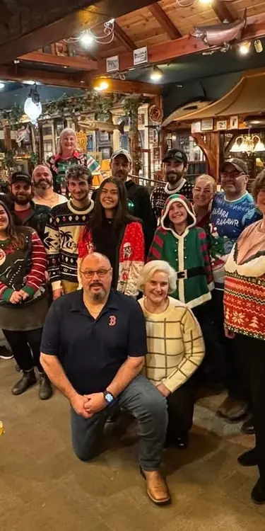 We had a great time at our Christmas party this past Saturday night. Loved all of the "ugly" sweater