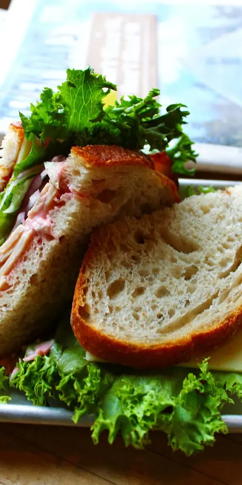 🥪💚 There's nothing like a Vermonter to make your day!
🌟 Enjoy roasted turkey, Cabot Cheddar, appl