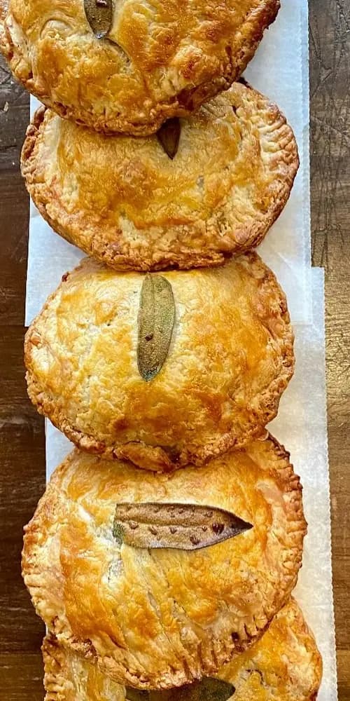They’re here! Thanksgiving hand pies! Today & tomorrow! 🦃