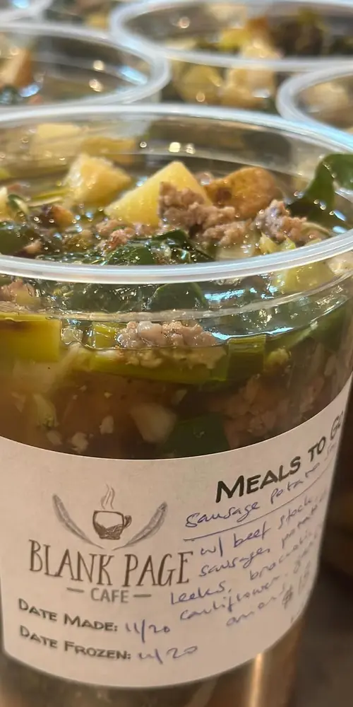 Soup season in full swing! Find this super tasty @agricolafarmvt sausage/tater soup loaded with tons