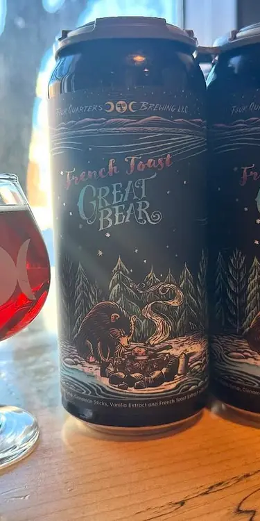 Great Bear French Toast cans out now 🐻 Look at that color! It tastes as good as it looks, made with