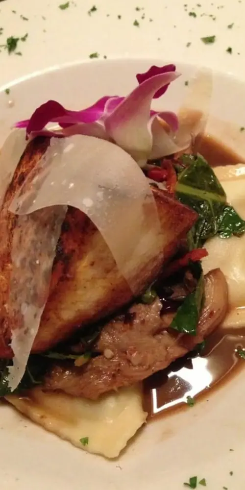Describe this dish using one word.