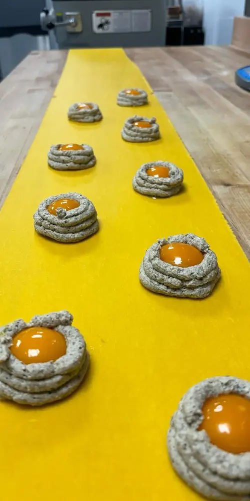 From Waterbury, with love.
•
Chef @rentasantonio handy work! #waterburyvt #freshpasta #vermont @pro