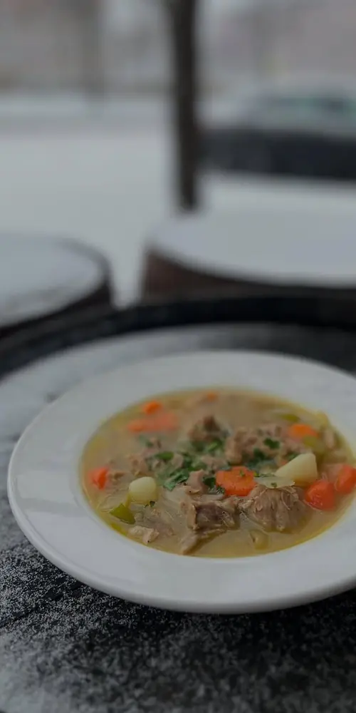 Chicken Soup to warm you up on snow day! Here until 11pm, safe travels. 🍻 #orderatthebar
