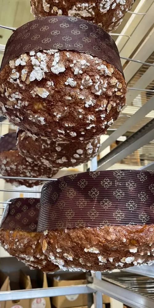 ✨️BRIOCHE✨️House-candied orange peel, rum-soaked currants, with an almond, hazelnut, and Valrhona co