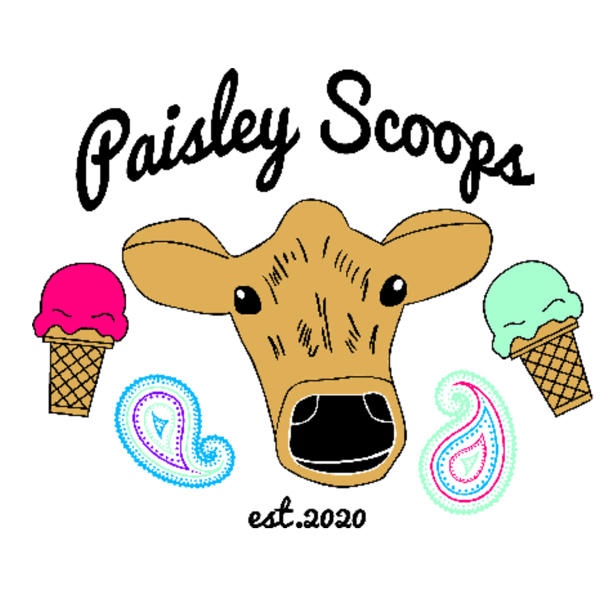 Paisley Scoops