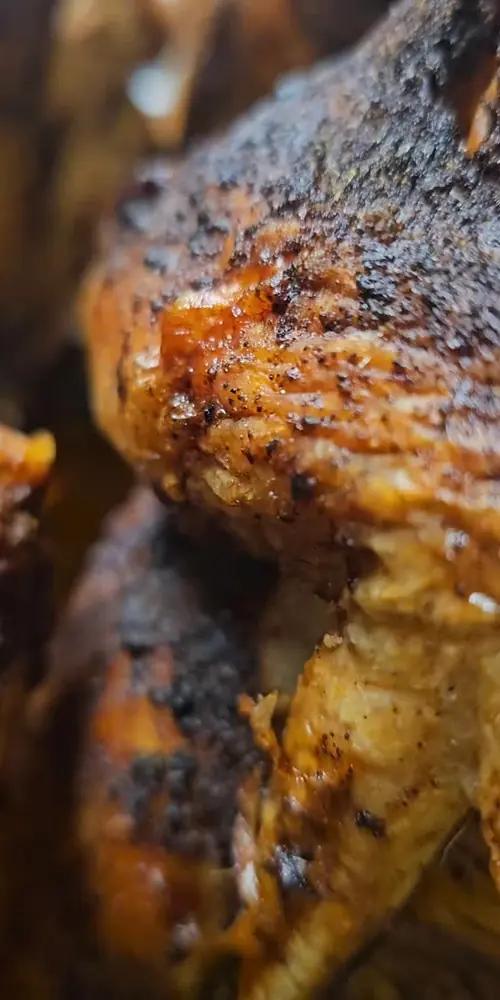 Fresh outta the oven !
.
.
Our Beer can chicken Tacos start with whole chickens roated on Beer cans