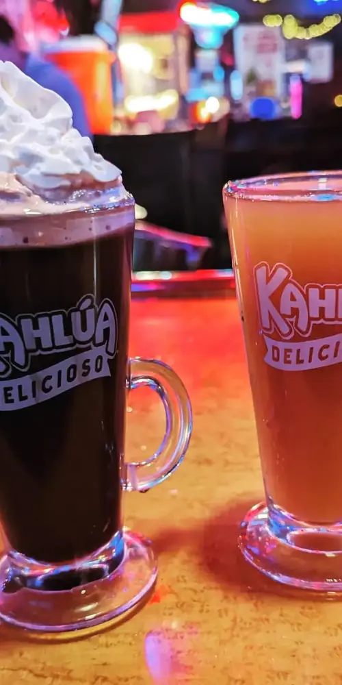 If you're looking for a way to keep warm in the snow storm, come try our new ~Boozy~ Hot Chocolate a