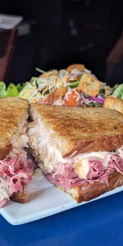 If you didn't know.... Our Corned Beef Reuben is unequivocally Busting.
☘️ Happy St Patty's Weeken