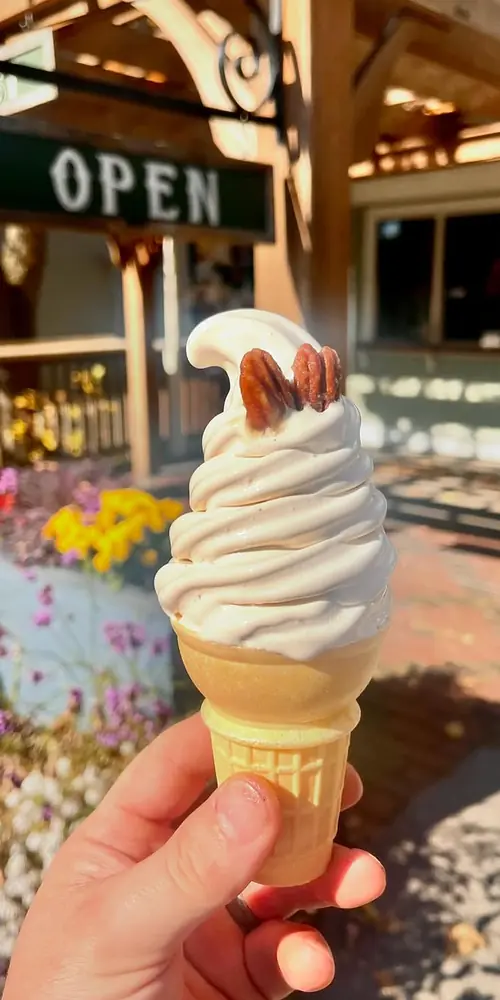 Introducing our new Butter Pecan Creemee!! 🍂🍦😋