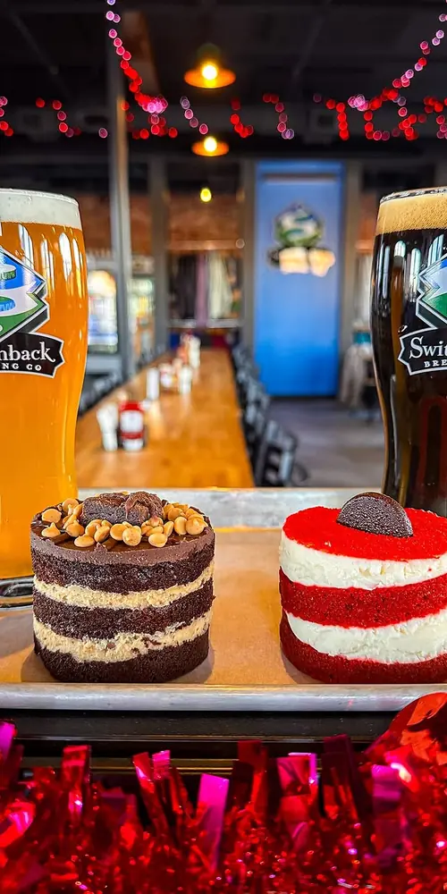 Love is in the air! π Grab your cutie and bring them to the Beer Garden on Valentineβs Day for some