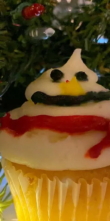 “It’s fine. I’m fine. Everything is fine.” 🙃
Whether you’re a snowman in the rain, an ugly cupcake,