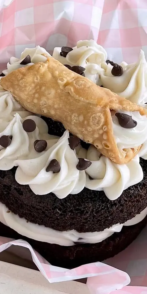 Holy moly The Local has Cannoli! #iykyk #cannoligate 😜😋 We have large cannoli in our case and take s