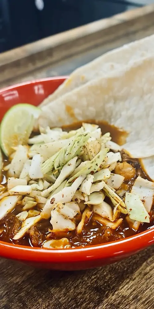 On special at our Montpelier shop, Authentic Pozole.
www.TheMadTaco.com
We have shops in Montpelie