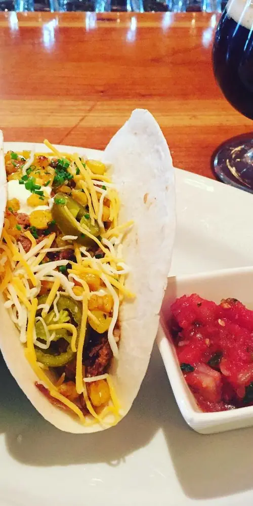 Tacos go great with dark beer. Good thing we have a bunch of them on #draught! #darkbeer #taco #taco