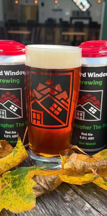 Open 12-8pm! 🙌
Christopher the Red
Red Ale, 5.0%
This beer is named after one of our bartenders, C